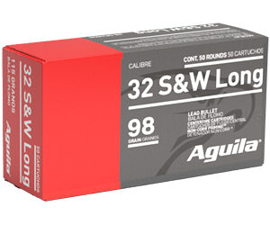 Aguila .32 S&W Long 98gr Lead 50rd Box