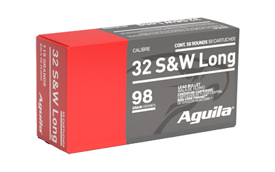Aguila .32 S&W Long 98gr Lead 50rd Box