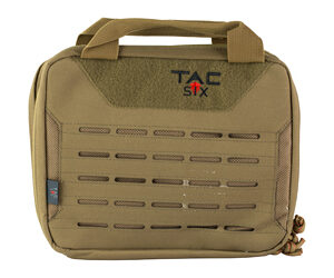 Allen Tac-Six Crew Dual Pistol Case — Coyote, 600D