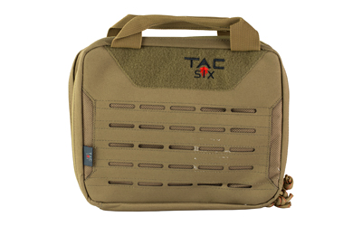 Allen Tac-Six Crew Dual Pistol Case — Coyote, 600D
