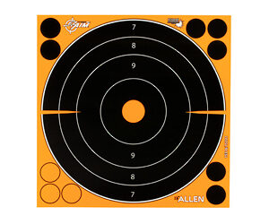 EZ-Aim Splash Bullseye Paper Targets 8×8 30 Pack