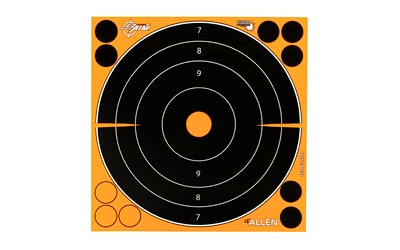 EZ-Aim Splash Bullseye Paper Targets 8×8 30 Pack