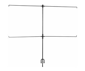 Allen EZ AIM Paper Target Stand — Steel Frame, Holds Two 14″