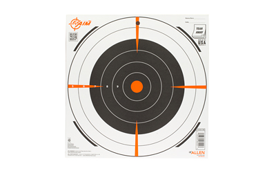 EZ-Aim 12×12 Bullseye Paper Target 100 Pack