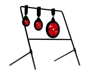 EZ-Aim Triple Deflector Spinner Target System (3-Pack) .22 Rimfire/Air