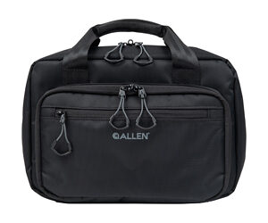 Allen Company 3639 Double Pistol Bag Black Nylon, Holds 2