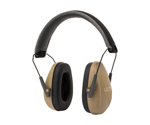 Allen ULTRX Slim Profile Passive Earmuff, Taupe, 23 dB