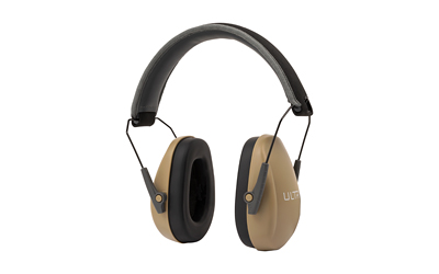 Allen ULTRX Slim Profile Passive Earmuff, Taupe, 23 dB