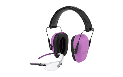 Allen ULTRX Shield Ear & Eye Combo — 23 dB, Plum