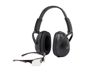 Allen ULTRX Blocker Ear & Eye Combo — 23 dB, Black