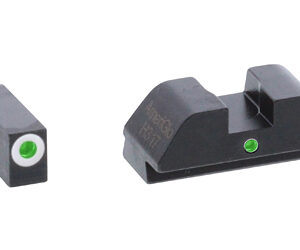 AmeriGlo I-Dot Night Sights – Green Tritium for Glock 42/43