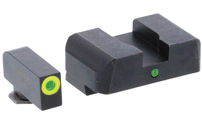Ameriglo GL301 i‑Dot Sight Set for Glock, Green/Green