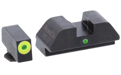 AmeriGlo I-Dot Night Sights for Glock 42/43 — Green Tritium