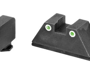 AmeriGlo GL329 XL Tall Suppressor Tritium Sights – Glock