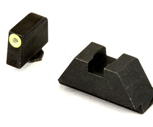 AmeriGlo GL611 XL Tall Suppressor Sight Set — Green Tritium