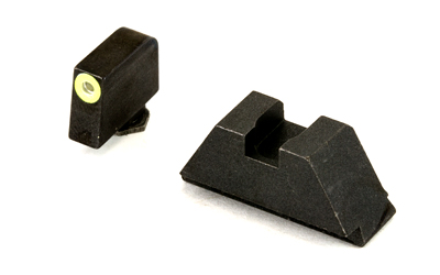 AmeriGlo GL611 XL Tall Suppressor Sight Set — Green Tritium