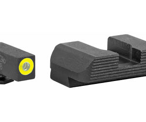 AmeriGlo Protector Sights for Glock – Black Rear, Tritium Front