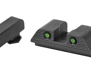 Ameriglo Trooper Tritium Sight Set for Glock — Green/Orange Front
