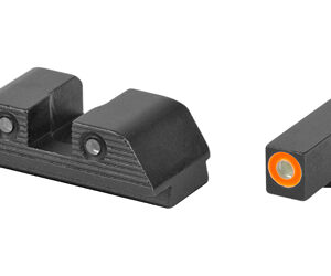 AmeriGlo Trooper Night Sights for Glock 20/21 MOS — Green/Orange Front