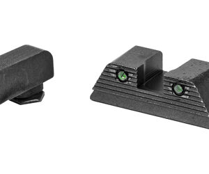 AmeriGlo GL821 Trooper Night Sights for Glock Gen5 – Green