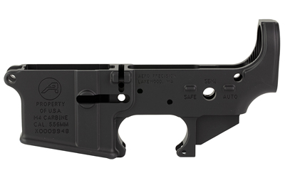 Aero Precision M4A1 Clone Stripped Lower – Black – .223/5.56