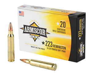 Armscor .223 Rem 55 gr PSP 20 rd
