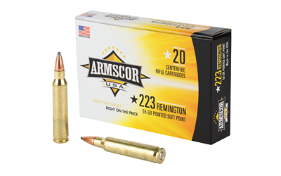 Armscor .223 Rem 55 gr PSP 20 rd