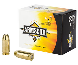 Armscor .45 ACP 230 gr JHP — 20rd Box