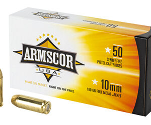Armscor 10mm 180gr FMJ — 50rd Box