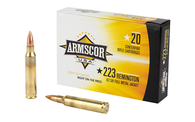 Armscor .223 Rem 62gr FMJ – 20rd Box
