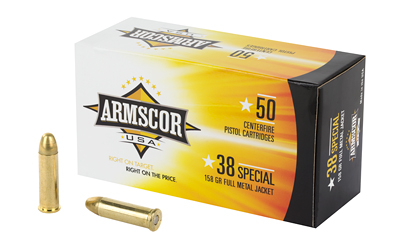 ARMFAC38-17N_1 Armscor 38 Special 158gr FMJ – 50rd