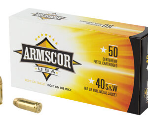 Armscor 40 S&W 180gr FMJ 50rd