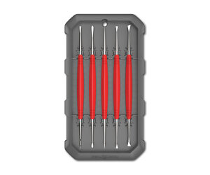 Real Avid Accu-Grip Steel Picks with Red Handles