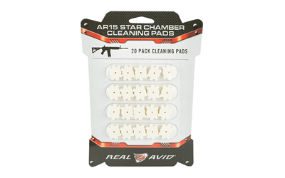AVIDAVAR15CP_1 Real Avid AR15 Star Chamber Cleaning Pads – 20-Pack