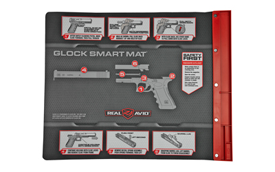 AVIDAVGLOCKSM_1 Real Avid Smart Mat for Glock — Neoprene Cleaning Mat