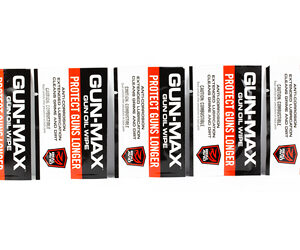 Real Avid Gun-Max Gun Oil Wipes, 25-Count
