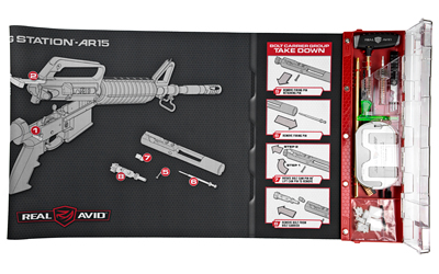 AVIDAVMCS-AR_1 Real Avid Master Cleaning Station AR-15 Kit & Mat