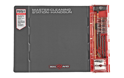 AVIDAVMCS-P_1 Real Avid Master Cleaning Station — Handgun Kit (.22/.357/9mm/.40/.45)