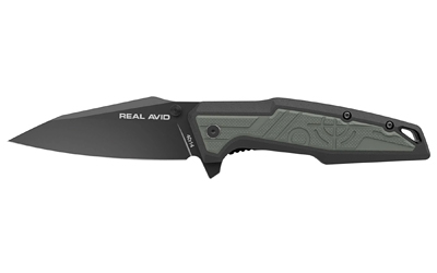 AVIDAVRAV1_1 Real Avid RAV-1 Folding Knife 3.25″ Black Oxide