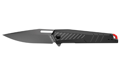 Real Avid RAV-5 3.4″ Assisted Folding Knife, Black Handle