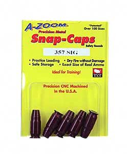 A-Zoom Snap Caps .357 Sig, 5-Pack