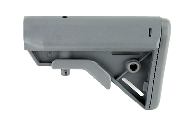 B5 Systems Bravo Stock – Mil-Spec Wolf Gray for AR-15