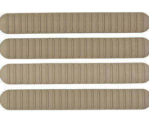 B5RCM-1257_1 B5 Systems M-LOK Rail Cover FDE — 4-Pack