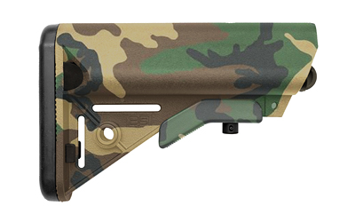 B5 Systems SOP1188 Enhanced SOPMOD Stock — Woodland Camo