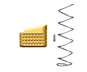 Backup Tactical BACKUP Mag Ext for GLK 19/23 +5 FDE