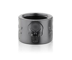 Backup Tactical Skull X Thread Protector 1/2×28 Black