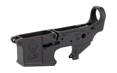 Ballistic Advantage BA15 AR-15 Stripped Lower Receiver, Black