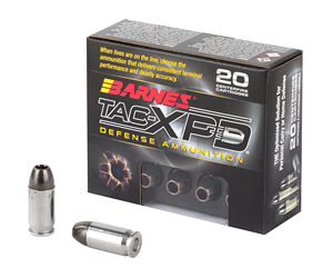 Barnes TAC-XPD .380 ACP 80 gr – 20rd Box