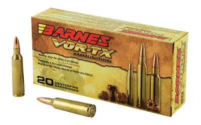 BB2225XFB1_1 Barnes VOR-TX .22-250 Rem 50 gr TSX FB — 20rd Box