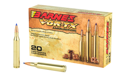 BB25062_1 Barnes VOR-TX 25-06 Rem 100gr TTSX BT — 20rd Box